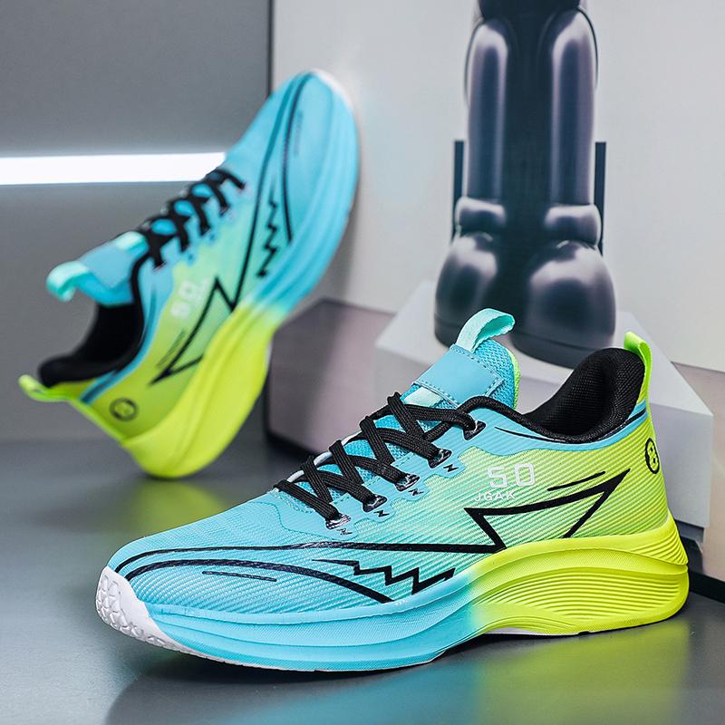 Men's Running Shoes New Professional Carbon Plate Sports Training Shoes Outdoor Non-slip Shock-absorbing Tennis Shoes