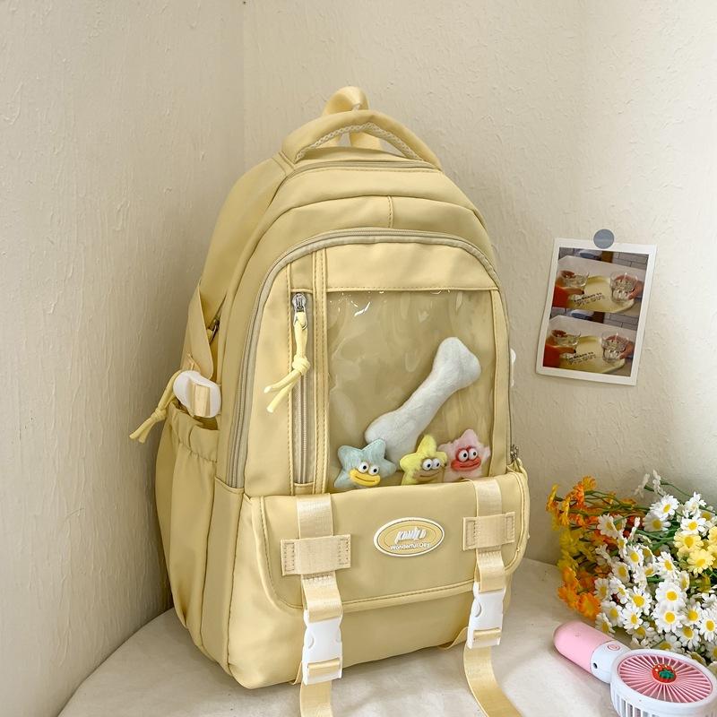 New Backpack High Capacity Senior High School Students Make Up Bag Backpack