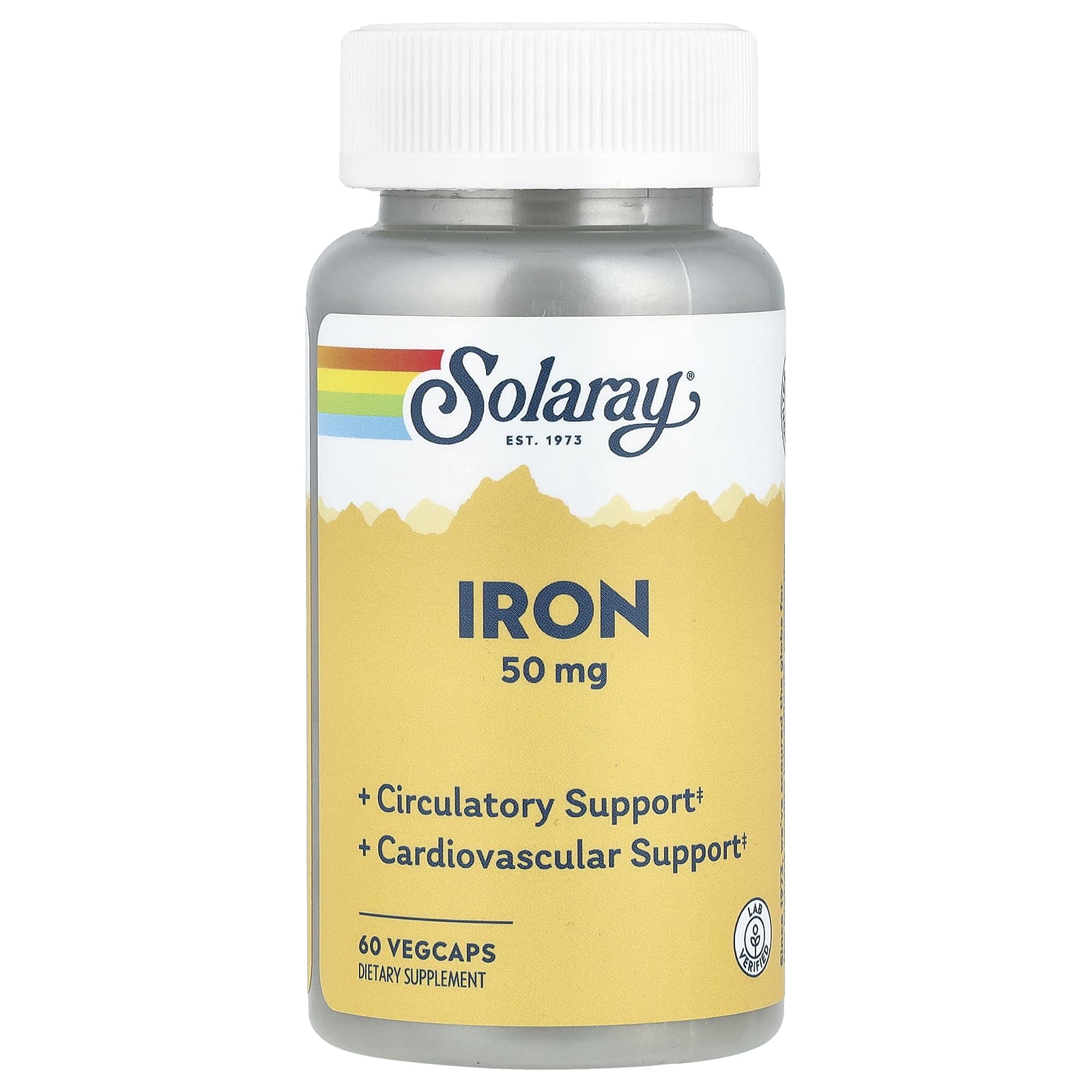 

Iron, 50Mg, 60 Veggie Capsules