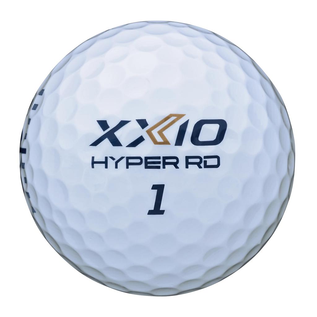 DUNLOP XXIO HYPER RD Golf 2025 Dozen White Balls, Model, 1/2 (6 Balls),