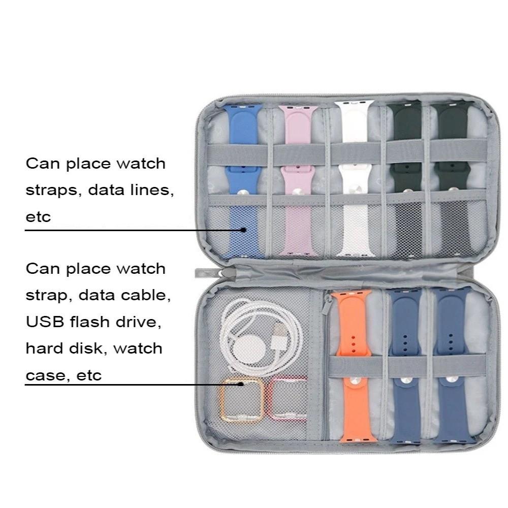 Storage Bag Watchband Box Multifunction Watchband Storage Box Data Cable Storage