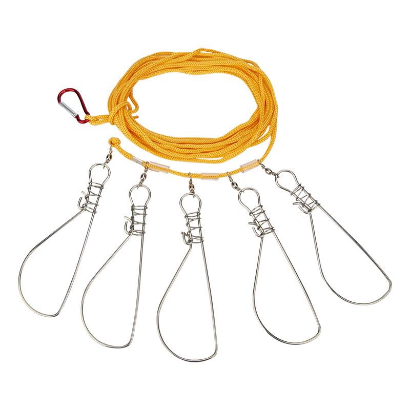 KEMAILER Retractable Stainless Steel Live Fish Lock