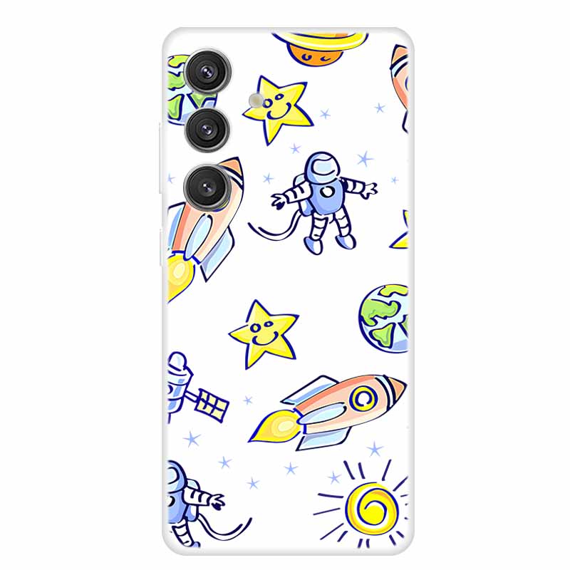 Soft Back Cover For Samsung S23 S 24 Ultra Silicone TPU Phone Cases for Samsung Galaxy S 23 Plus S24 FE Transparent Clear Coque