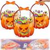 Elegant Transparent Halloween Snacks Bags Portable Party Decoration For Costume Parties Gift Exchange
