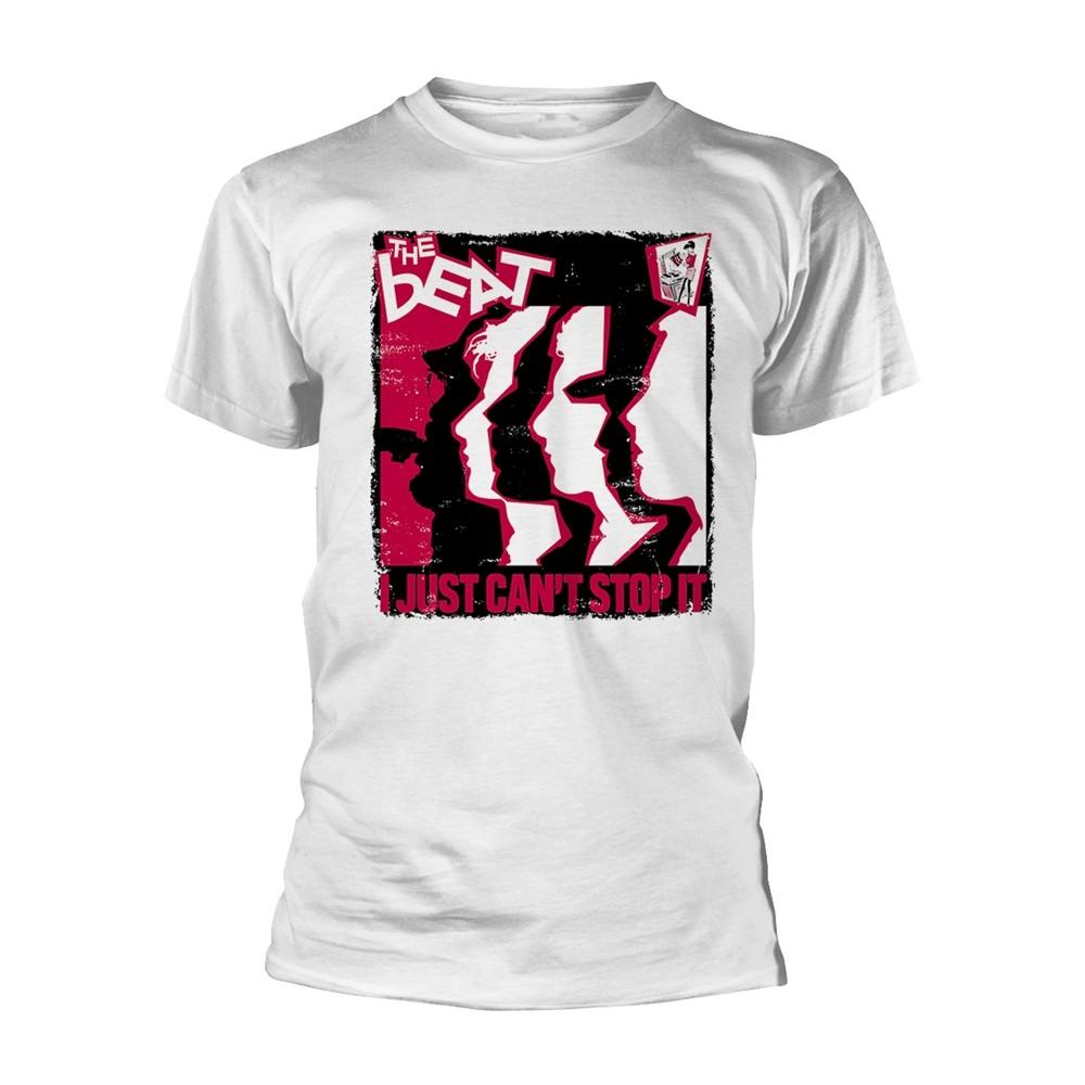 New BEAT, THE I JUST CAN T STOP IT WHITE WHITE T-Shirt Large XXL