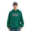 Anta Lifestyle Series Lettered Hooded Pullover Loose Long Sleeve Sweatshirt Men Sweatshirt Forest-Green 152348704-2