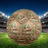 Alpha Kappa Alpha Print Size 5 Soccer Ball, PU Wear Resistant Football for Match Training and Daily Practice, Birthday Gift for Soccer Fans