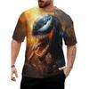 Avengers Helden Venom Kurzarm 3D Gedrucktes T-Shirt Herren Rollenspiel Kleidung Top Herrenbekleidung