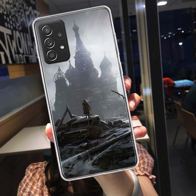 

Metro 2033 Phone Case for Samsung A54 A57 A37 A17 A14 A15 A12 A24 A34 A55 A35 A25 A52S A07 A05S A04S A22 A32 A72 Galaxy Note 20 Samsung A72 5G