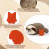 Sloth Zoo Puppy Dog Heartbeat Toy for Stress Alleviation and Soothing Assistance, Sleep Aid Crate Kennel Training Puppy Toy