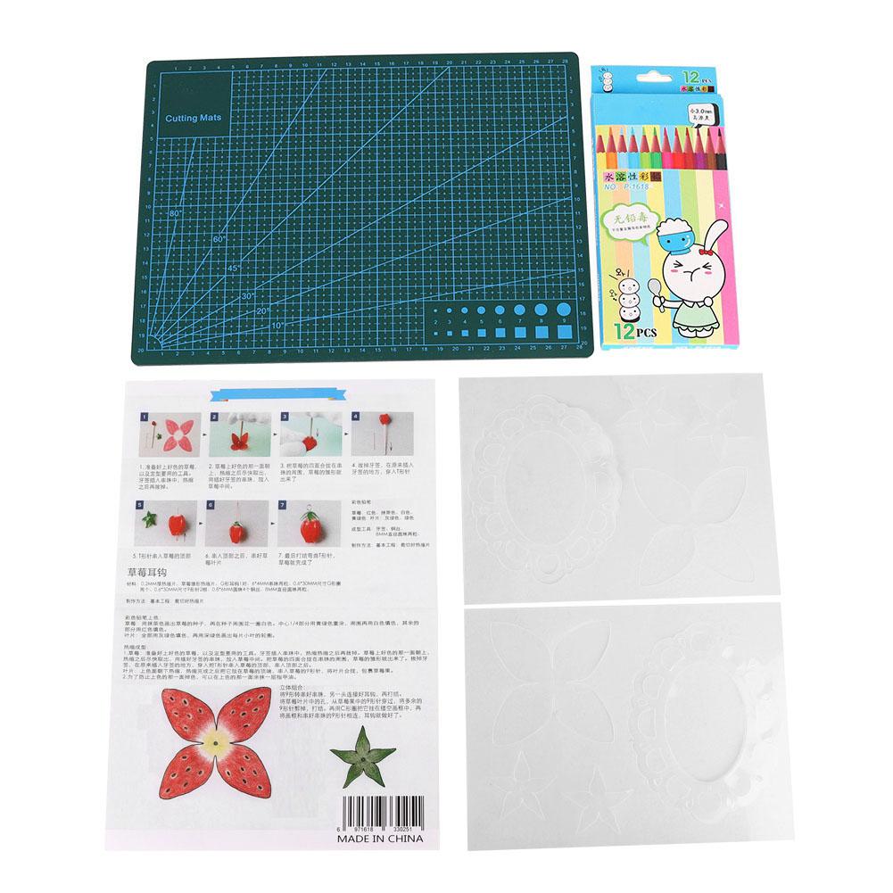 

A4 Cutting Board & Coloring Heat Shrinkable Film Sheet DIY Art Craft Supplies