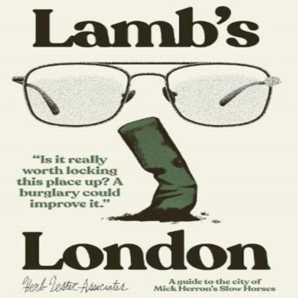 Lambs London by Richard Hutt Sheet map folded Book 9781739339708