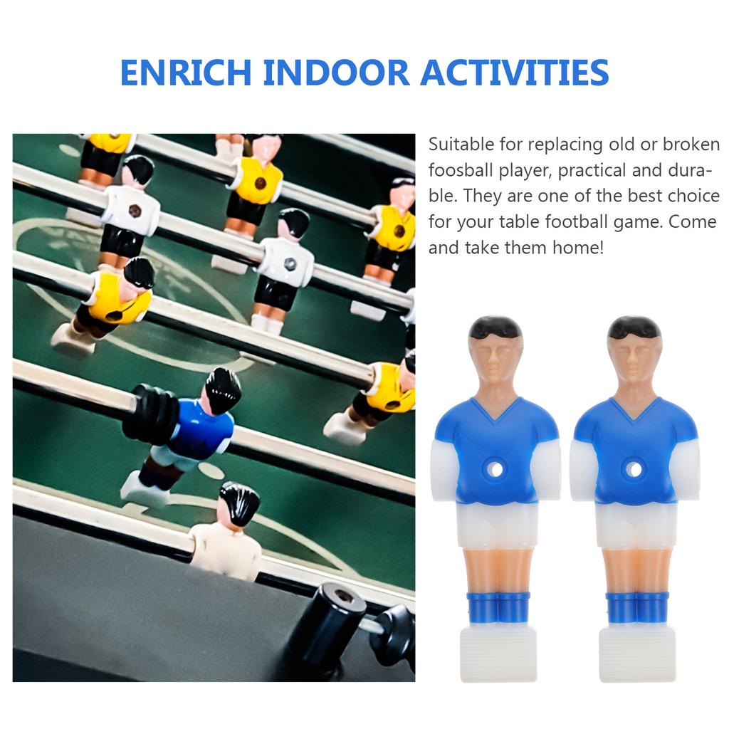 Interesting Football Player Dolls Plastic Figures For Table Soccer Machine Football Machine Accessories