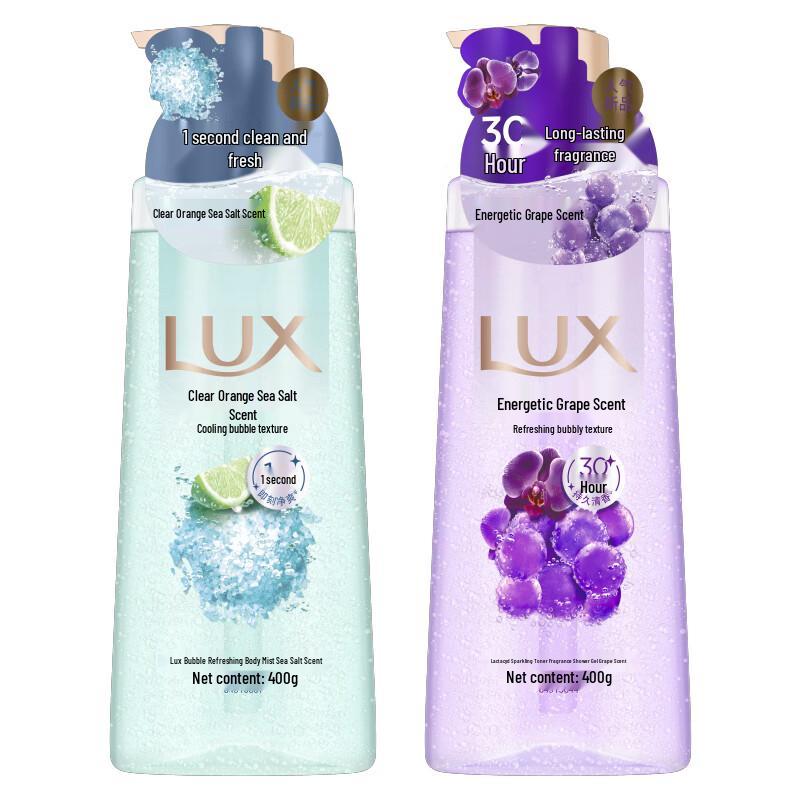 

Lux Bubble Refreshing Fragrance Shower Gel Duo Pack