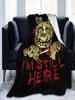 Freddys Springtrap Fleecedecke Winter Warm Atmungsaktiv Überwurf für Zuhause Schlafzimmer Bettüberwurf FNAF Spiel Fan Geschenk