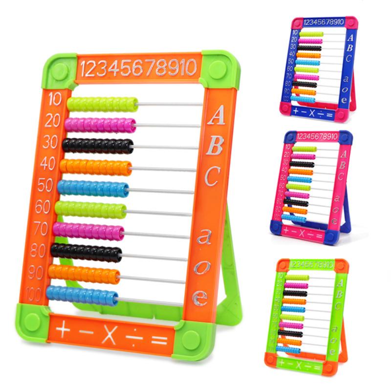 New! Children Abacus Math Toy Multifunctional Preschool Learning Educational Counting Tool For Kids