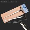 Windscreen Remover T Shaped Wire Windscreen Wire Feeder Professional Automotive Wind Glass Removal Tool Glass Remover