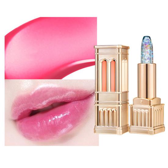 3.8G Color Changing Lipstick for Women, Hydrating Moisturizing Skin-Adaptive Lip Balm, Long-Lasting Waterproof PH Adjusting Clear Lip Gloss