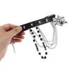 Gotische Spinnenkette Nieten-Choker Halloween Kostüm Anhänger Spinnennetz-Halskette Punk-Schmuck für Frauen Choker Goth