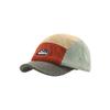 Women's Soft Textured Corduroy Colorblock 5-Panel Short Brim Baseball Cap Adjustable Strap Comfort Fit Casual Sports Outdoor