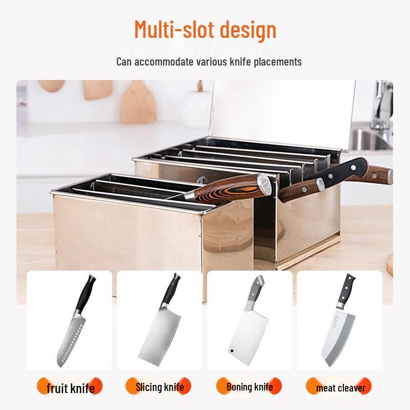 Commercial Stainless Steel Knife Storage Box