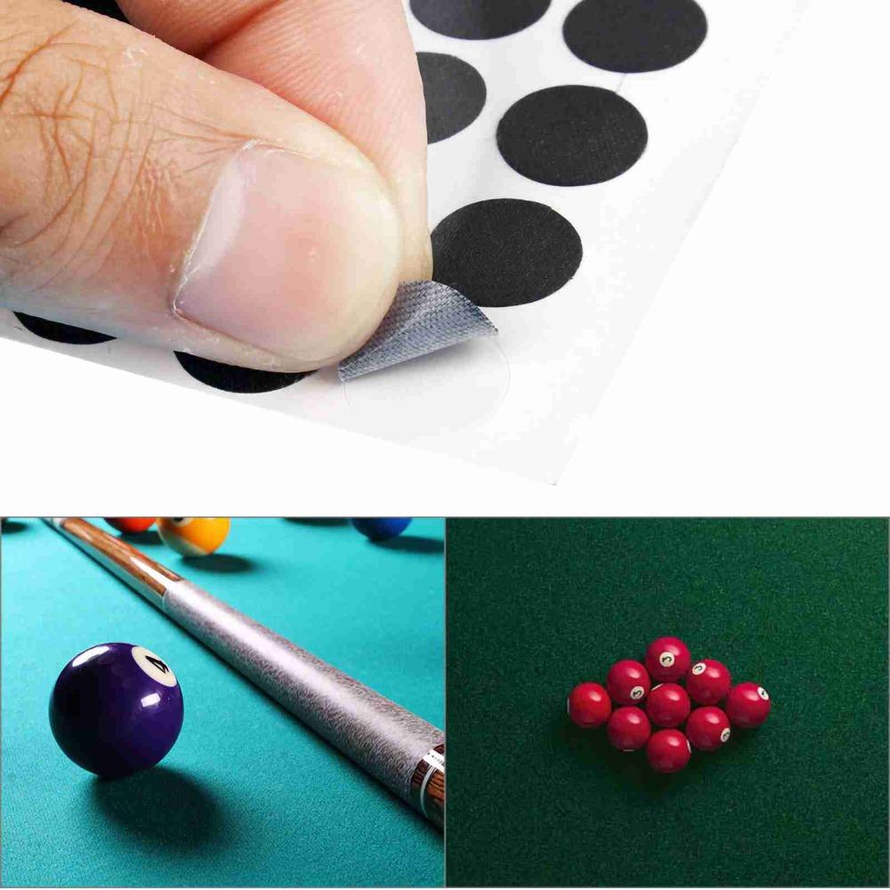 15PCS,100PCS Black Billiards Table Ball Point Sticker 35MM Billiard Point Sticker Snooker Tables