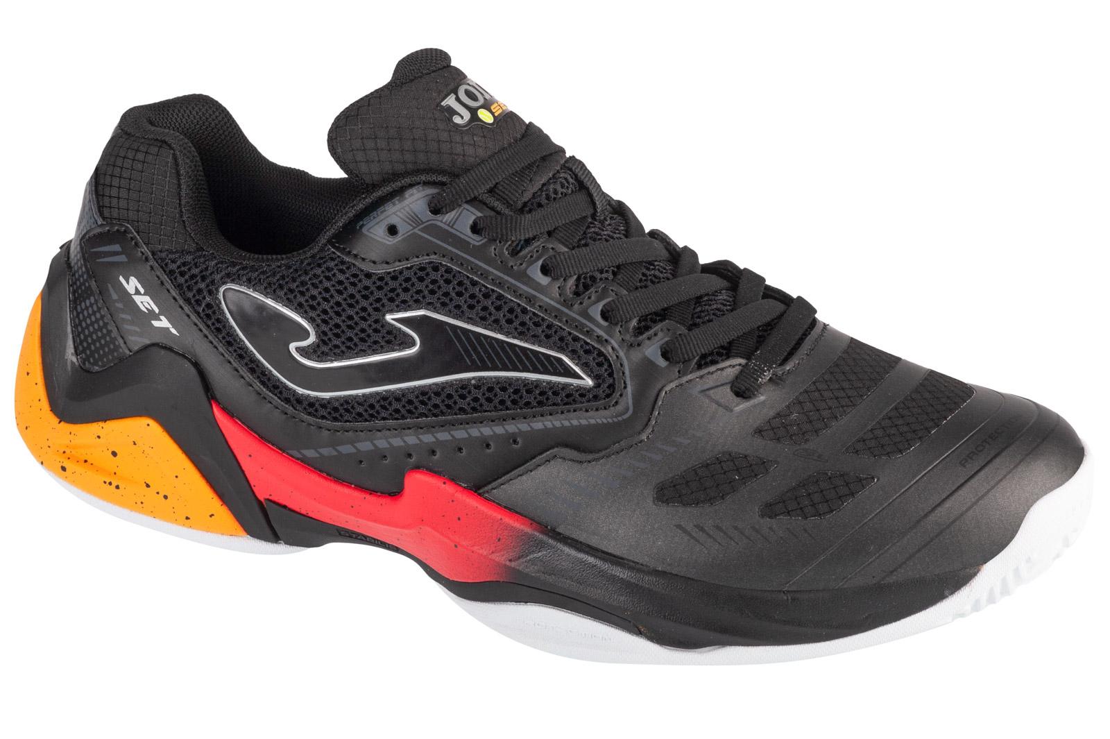 Joma Set Men 24 TSETW, Herren schwarze Tennisschuhe 41 schwarz