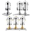 Large Capacity Buffet Commercial Stainless Steel Juice Cauldron PC Transparent Visual Hotel Restaurant Beverage Dispenser