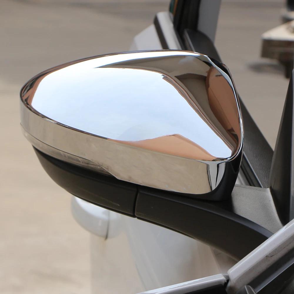 For VW Volkswagen T-cross Tcross 2018-2025 Rearview Mirror Cover Sticker 2Pcs Side Mirror Decoration Trim Styling Accessories