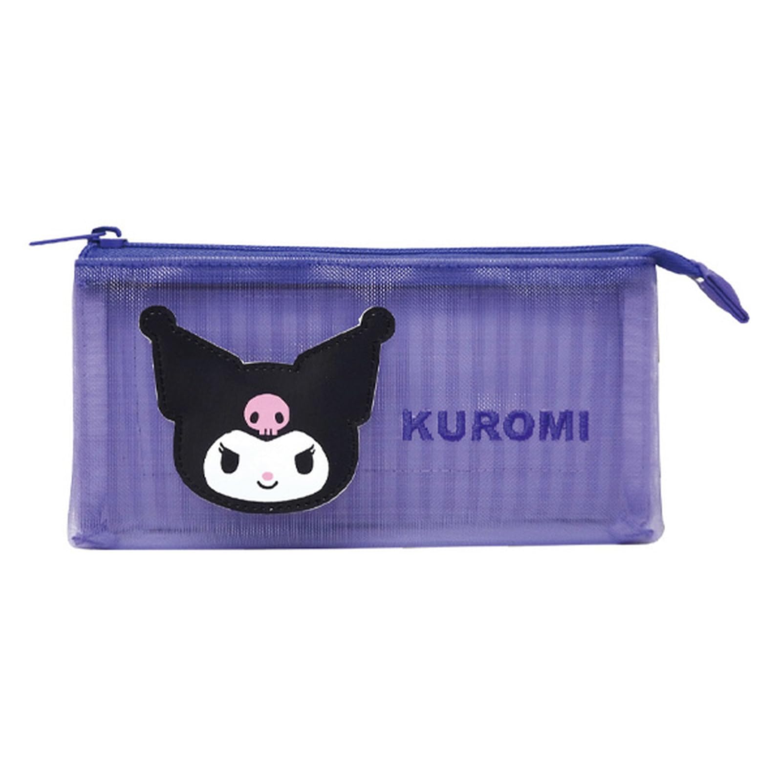 

K Company Sanrio Characters Mesh Three-Pocket Pouch Kuromi CM3P1-KU