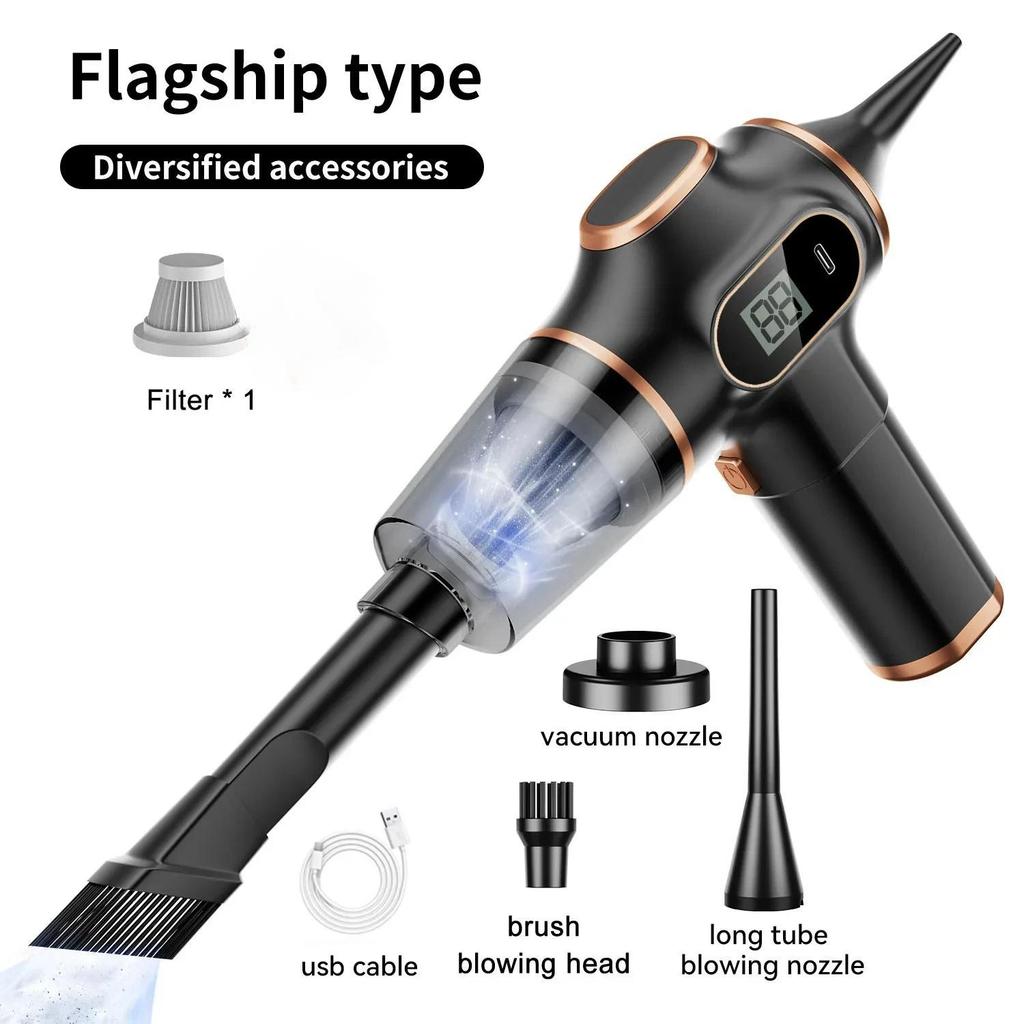 2026 New Original Powerful 15000Pa 5 In 1 Cordless Vacuum Cleaner Car Portable Robot Vacuum Cleaner Handheld Car Home Appliances