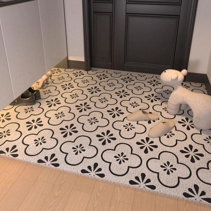 Pvc Entryway Door Mat With Antislip Durable Design For Home And Commercial Use