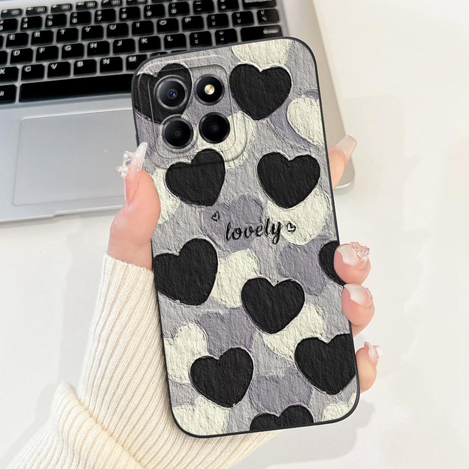 For Honor X8b Case X8a X8C Fashion Candy Painted Cover Shockproof Phone Case For Honor X8C X 8a 8B HonorX8a HonorX8b Soft Fundas