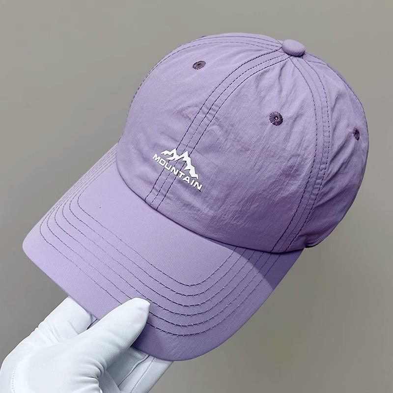 Hat Baseball Cap Women'S Outdoor Running Mountaineering Sun Protection Sun Hat Men'S Quick Drying Soft Top Cap