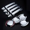 Chrome Car Accessories Plated Door Handle Bowl Cover Trim Paste Style For DFSK 330 2016 -