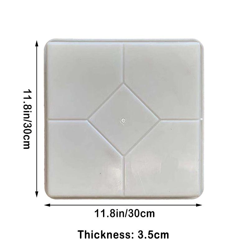 Plastic Garden Paving Brick Mold Concrete DIY Mold Reusable Multi Style Brick Mold Decoration Garden Floor