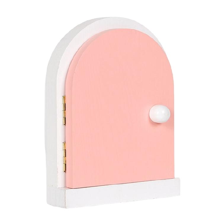 Enchanting Cute Door Shape Wall Outlet Guard Baby and Pet Safe Self Adhesive Light Switches Shield Wood Cover Plate
