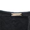 Mila Owen Short Sleeve V Neck Blouse Black Pullover Women Used