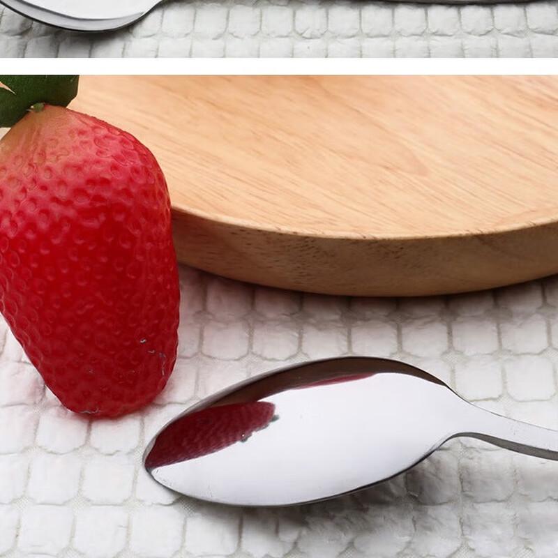 LONSAN European Square Handle Stainless Steel Dinnerware 5-piece set