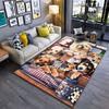 Playful Puppies In Cozy Setting Carpet Yoga Living Room Room Decor Children's Crawling Mat Doormat Area Rug Games Mat