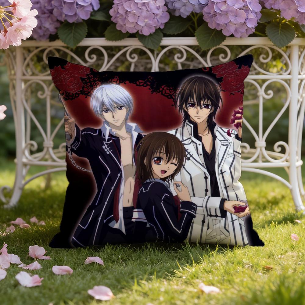 V-Vampire Knight Cushion Cover Home & Car Dual-Scene Pillow Cover: Reversible for Premium Comfort