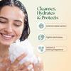 Moha Herbal Shower Gel with Neem, Tea Tree, Orange & Coconut for Soft, Supple & Moisturized Skin | Ayurvedic Body Wash for Deep Cleansing, Hydrating