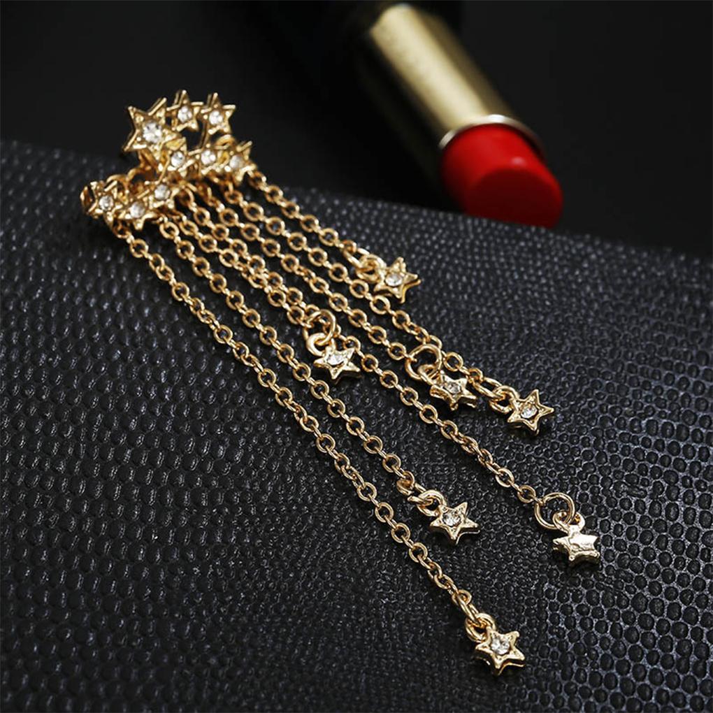 Classic Round Earrings For Women Smooth Line And Anti-corrosion Wide Application Hanging Earrings Tassel Earrings Family
