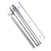 Aluminum Alloy Hydraulic Buffer Fireproof Door Closer for Silent Double Swing and Anti-theft Doors.