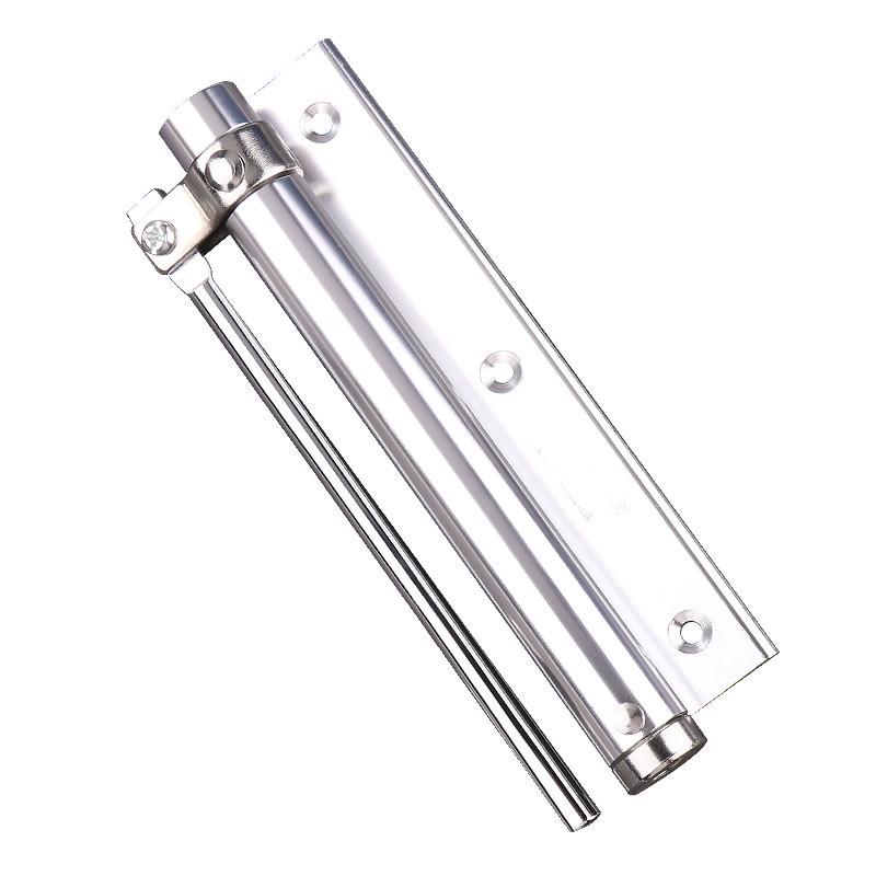 Aluminum Alloy Hydraulic Buffer Fireproof Door Closer for Silent Double Swing and Anti-theft Doors.