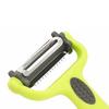 3 in 1 Swivel Vegetable Peeler, Rotating Stainless Steel Fruit Cutter, Multifunctional Kitchen Tool for Potato Apples Carrot