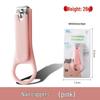Child-Safe Anti-Pinch Baby Nail Clipper Set - Anti-Splash, Cute Design, Portable for Kids and Students
