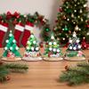 Desktop Size Christmas Lights Luminous LED Christmas Tree DIY Gift Xmas Ornaments  Room Decor