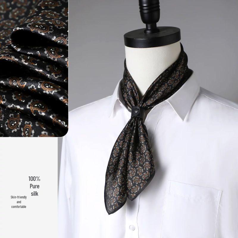 Herrenmode Seiden-Einstecktuch