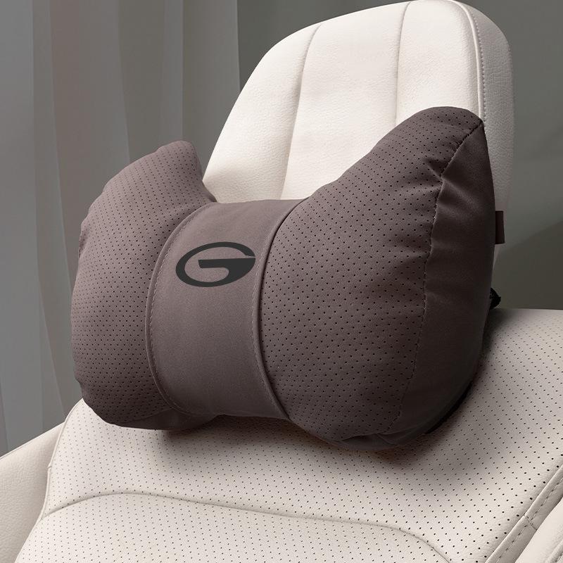 Trumpchi Car Headrest Neck Pillow & Lumbar Support Cushion Set for GS3/4/8 & M8/6PRO